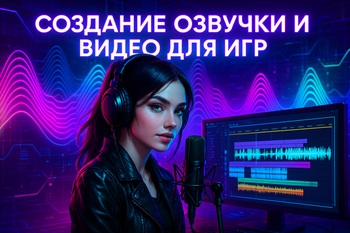Создание озвучки и видео для игр